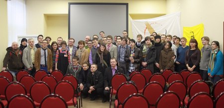 Либертариацы от Калининграда до Хабаровска! Общее фото части делегатов съезда.